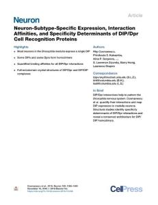 Neuron-Subtype-Specific-Expression--Interaction-Affinities--and-Spe_2018_Neu