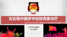 團(tuán)課課件之五-在實(shí)現(xiàn)中國(guó)夢(mèng)中綻放青春光芒