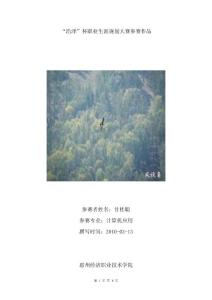 職業規劃大賽策劃書