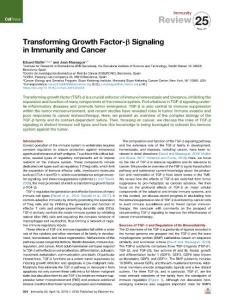 Transforming-Growth-Factor---Signaling-in-Immunity-and-Cancer_2019_Immunity