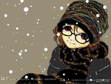 韓國插畫：月歷