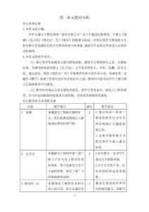 部编人教版小学语文四年级上册教案及反思2019