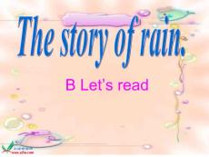 六年级英语上册unit6 The story of rain课件 人教版PEP