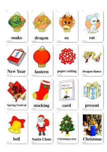 二年级上册英语单词卡