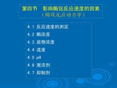 生物化學(xué)-4（酶-2）-2010-10