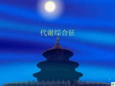 代谢综合征精品ppt课件