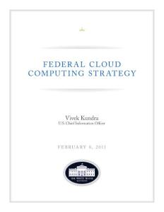 美国政府云计算规划Federal-Cloud-Computing-Strategy