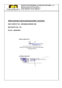 Procedure-for-Radiographic-Testing
