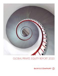 贝恩咨询私募基金投资行业报告 bain private equity report 2020