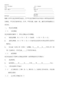 勞動(dòng)合同(5頁(yè))