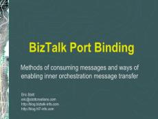 BizTalk Port Binding
