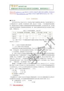 【学会计】2011年中级会计实务强化辅导第五章【学会计论坛】