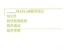 讲-matlab程序设计ppt课件