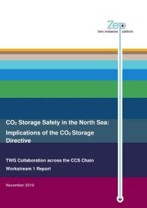 北海油田CO2地質(zhì)封存研究報(bào)告CO2 Storage Safety in the North Sea