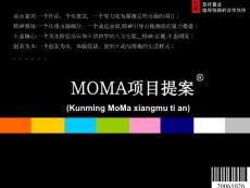 昆明ＭOＭA項目市場定位策劃提案