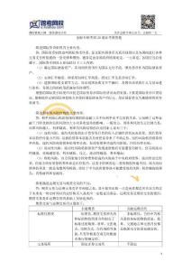 金融專碩考研20道必考簡(jiǎn)答題