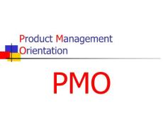 PMO--合格的產品經理