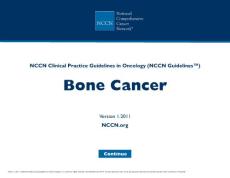 NCCN骨癌临床实践指南2011