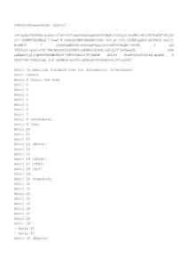 ascii碼