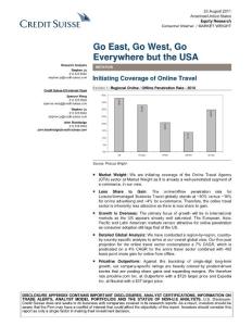 20110823 CS US Online Travel Initiation