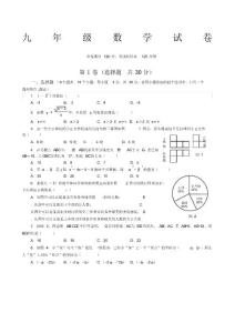 九年级数学试题及答案