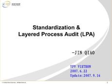 标准化分层审核（YFVJQ)-供应商培训版