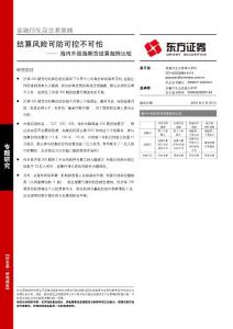 金融衍生品交易策略——結算風險+可防可控不可怕：海內外股指期貨+結算規則比較