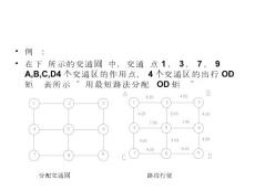 交通规划课程设计资料PPT