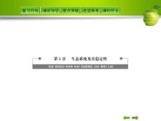生态系统及稳定性复习课件