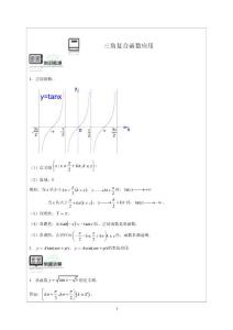 上海滬教版高一下數學同步講義-高一數學-三角復合函數應用-教師版