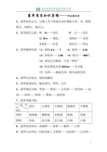 翡翠商务 知识集锦 翡翠商务知识集锦 市场部资料