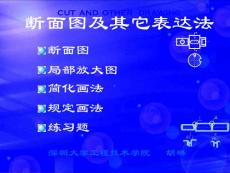 SECTIONING 剖 視 圖