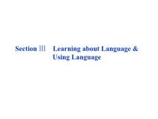 人教版 英语 选修六 Unit5SectionⅢ Warming Up & Reading－Language Points