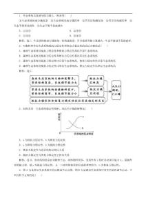 2012高考生物总复习过关演练（新人教版）：5.5 生态系统的稳定性（必修3）