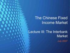 北大MBA中国金融投资（FI）市场教程（英文）