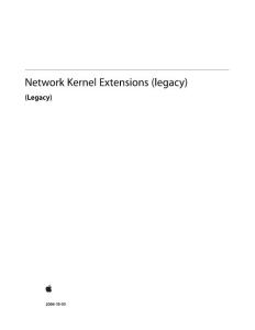 NetworkKernelExtensions
