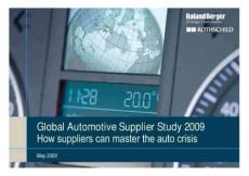 罗兰贝格09年全球汽车销售分析报告