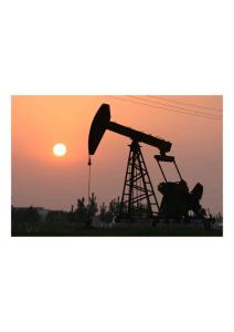 油井落日—照片