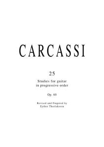 [卡尔卡西25首渐进练习曲].(Carcassi.25.Estudio.Op.60).Matteo.Carassi.扫描版