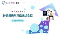 脊髓损伤常见临床综合征