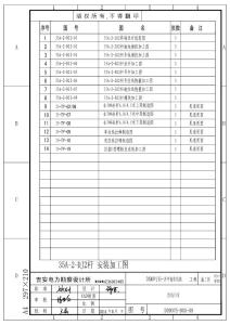 35KV宁茅线施工设计电缆部分-35A-2-DJ2图纸目录