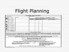 Flight Planning