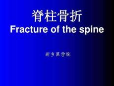 《脊柱骨折》