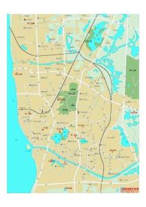 安徽省芜湖市分区示意图