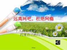网瘾危害主题班会