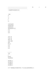 三角函數和雙曲函數公式表