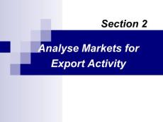 Agencies and Services that will assist with exporting