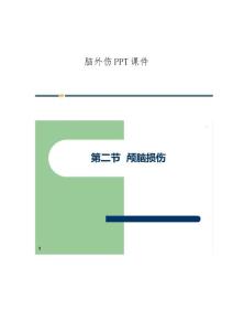 脑外伤课件