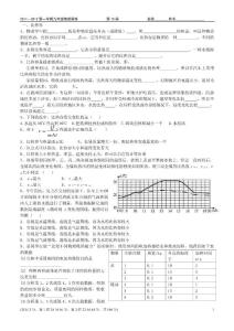 九年级上物理周测-第15周 答案