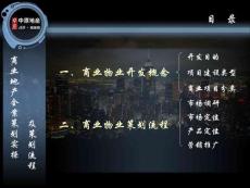 商業地產全案策劃實操及策劃流程(PPT演示)